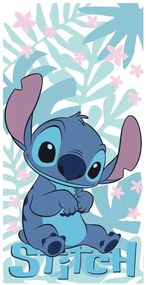Disney Lilo és Stitch, A csillagkutya Palm Leaves fürdőlepedő, strand törölköző 70x140cm