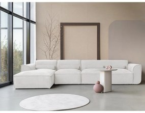 Fehér sarokkanapé (bal oldali) Flex Felix – Miuform