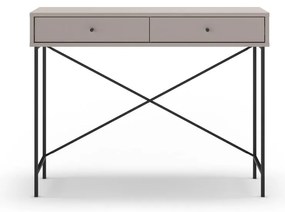 Szürkésbézs konzolasztal 35x110 cm Titan – Marckeric