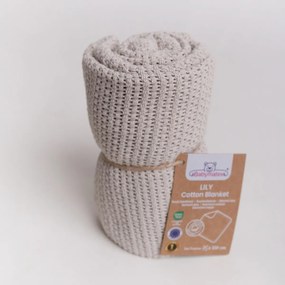 Babymatex Lili krémes gyermek takaró, 75 x 100 cm