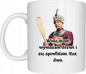 Bögre Fehér Vicces Ajándék 1670 Sláger Sorozat Bor Van