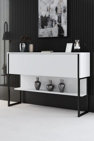 Komód Luxe - Black, White