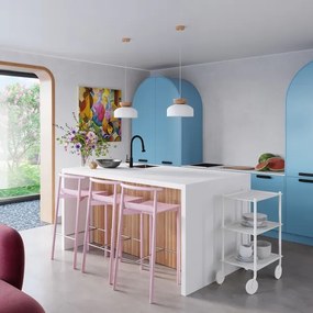 Sollux SL.1350 - Csillár zsinóron MARION 1xE27/15W/230V átm. 29,5 cm fehér