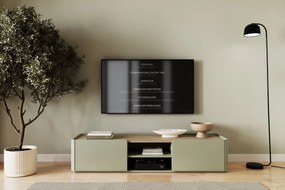 Elivo TV-szekrény 170 cm fiókkal - eukaliptusz / baltic dune tölgy