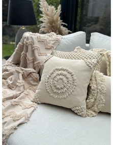 Pamut párnahuzat 43x43 cm Seashells – Mioli Decor