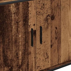antik fa színű mosdószekrény 80 x 30 x 60 cm