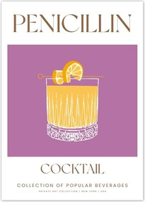 Poszterek 50x70 Penicillin ital Alkoholos koktél