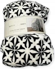 Puha, meleg, fehér takaró Monte &amp; Jardin