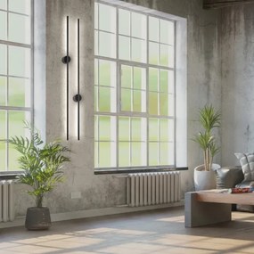 LED Fali lámpa LANA LED/12W/230V 4000K fekete