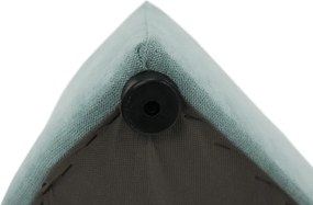 Klub fotel puffal, mentol, ROSE
