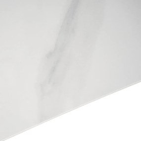 Dohányzóasztal szett fehér márvány/arany színben. TENOR