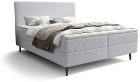 Egyszemélyes ágy 120 cm Napoli Bonell (szürke) (ágyráccsal, tárolóhellyel). 1082439