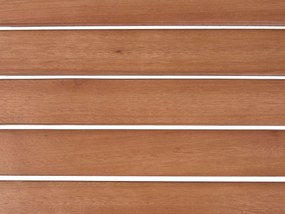 Világosbarna eukaliptusz étkezőasztal 190 x 105 cm MONSANO Beliani