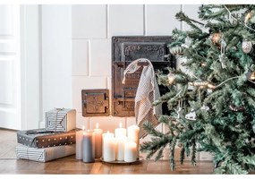 Len konyharuha 45x65 cm Thin Black Stripes – Linen Tales