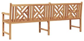 Kerti pad Barna 228 x 60 x 90 cm Tömör tíkfa