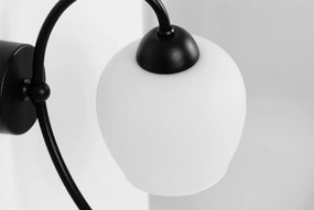 KAJA K-5187 BELLA Fekete Színű Fali Lámpa 1xE27 15W IP20