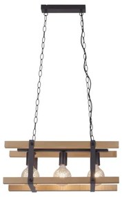 Leuchten Direkt 15683-79 - Csillár láncon EDITH 3xE27/60W/230V