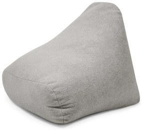 Világosszürke buklé gyerek babzsákfotel Snug 80 – SLOWDOWN