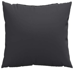 4 db fekete szövet kanapépárna 60 x 60 cm