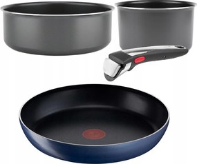 Edénykészlet Serpenyő 2 Edény 28/24/16 CM Gáz Fogantyú