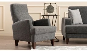 PULA fotel sötétszürke