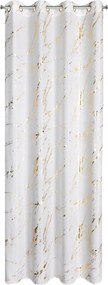 Lani készfüggöny 140x250 Eurofirany fehér arany