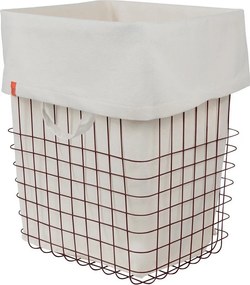 Borvörös fém szennyeskosár 64 l Store-It – Mette Ditmer Denmark