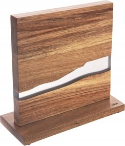 Késtartó Állvány Mágneses Blokk Kétoldalas Fa Univerzális Bambusz