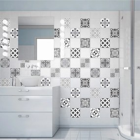 Elegant Tiles Shade of Gray 60 db-os falmatrica szett, 10 x 10 cm - Ambiance