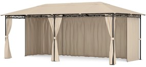 Blumfeldt Mondo 3x6 pavilon fémkerettel és 4 oldalfallal