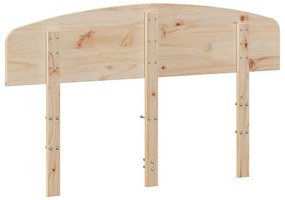 tömör fenyőfa fejtámla 120 cm