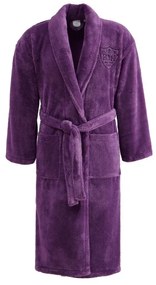EMI mikroszálas lila fürdőköpeny, L