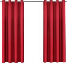 Függöny félsötétítő kerekek 250 x 140 átvezetők