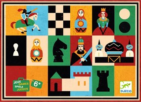 Társasjáték klasszikus - Sakk, Kínai sakk és Dáma - Chess+Checkers