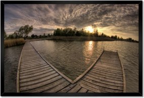 Poszterek keretben 60x40 Híd Dymaczewben