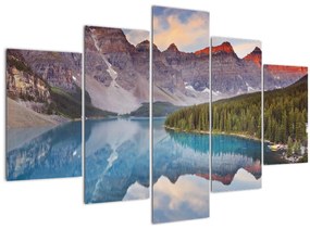 Kép - kanadai hegyi táj (150x105 cm)