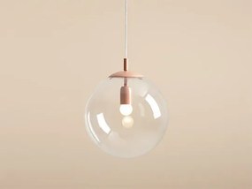 ALDEX 562G11 GLOBE Modern Függesztett Lámpa Korall E27 IP20