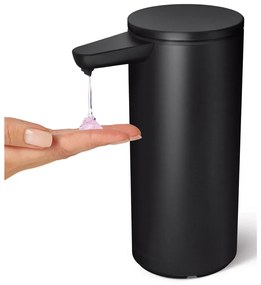 Matt fekete automata acél szappanadagoló 414 ml – simplehuman