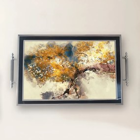Üveg tálca, 38×24 cm – TPG9946