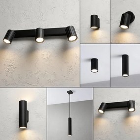 Brilagi - CRISPINA 3xGU10/10W/230V fekete spotlámpa