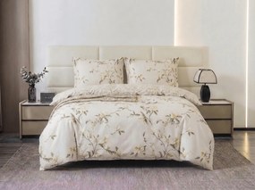 Mikroszálas flanel ágyneműhuzat LUNAVA krémszínű Ágyneműhuzat mérete: 70 x 90 cm | 140 x 200 cm