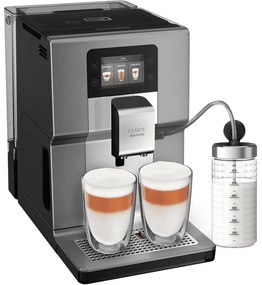 Automata kávéfőző Krups Intuition Preference Plus EA875E10 króm& tejhabosító (használt)