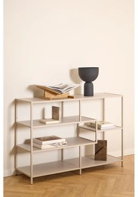 Szürke könyvespolc 114x78x35 cm Seaford – Actona