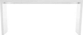 Konzolasztal, fehér, FITRON