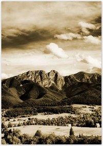 Poszterek 70x100 Tátra Lengyel hegyek Kilátás