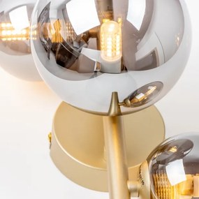Brilagi - LED Fali lámpa MILLA 3xG9/3W/230V arany/füstös