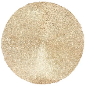 Aranyszínű tányéralátét, ⌀ 38 cm - Tiseco Home Studio