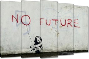 Festmények 150x95 No Future Banksy Graffiti