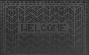 Gumi lábtörlő 40x60 cipőbemenet univerzális welcome
