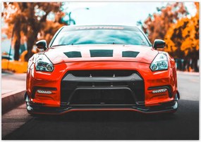 Poszterek 100x70 Nissan Skyline gtr 2017